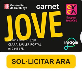 Carnet Jove per a majors de 18 anys